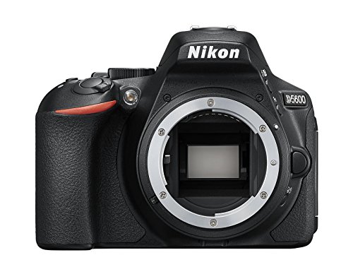 Nikon D5600 - Cámara réflex de 24.2 MP sin objectivo (pantalla táctil de 3", Full HD) negro, versión europea