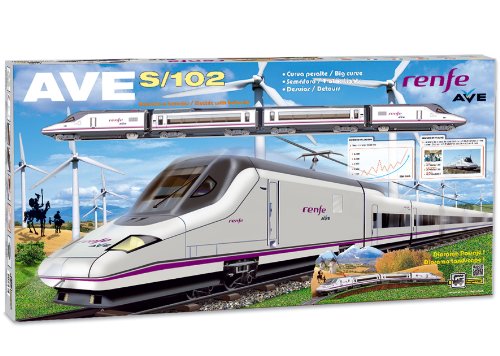 PEQUETREN Renfe Ave S-102, Tren con Circuito de 6.6 m (710) PEQUETREN Renfe Ave S-102, Tren con Circuito de 6.6 m (710)