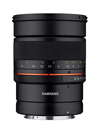 Samyang sa3603 Objetivo MF 85 mm, f1.4 CSC Canon RF.