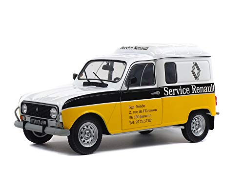 Solido S1802202 421184930-1:18 Renault 4LF4, 1975, Modelo de Coche