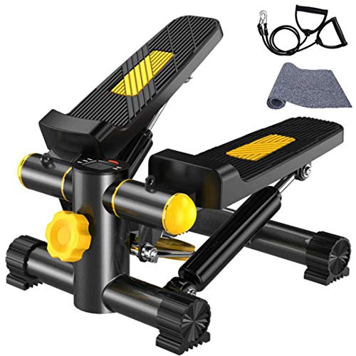 Vinteky Stepper 2 en 1 Cuerdas de Resistencia - Escaladora y Swing Stepper para Usuarios Principiantes y Avanzados con Pantalla Multifuncional Vinteky Stepper 2 en 1 Cuerdas de Resistencia - Escaladora y Swing Stepper para Usuarios Principiantes y Avanzados con Pantalla Multifuncional