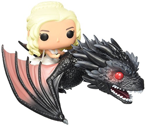 Funko - POP! Vinilo Colección Juego de tronos - Figura Drogon & Daenerys (7235) Funko - POP! Vinilo Colección Juego de tronos - Figura Drogon & Daenerys (7235)