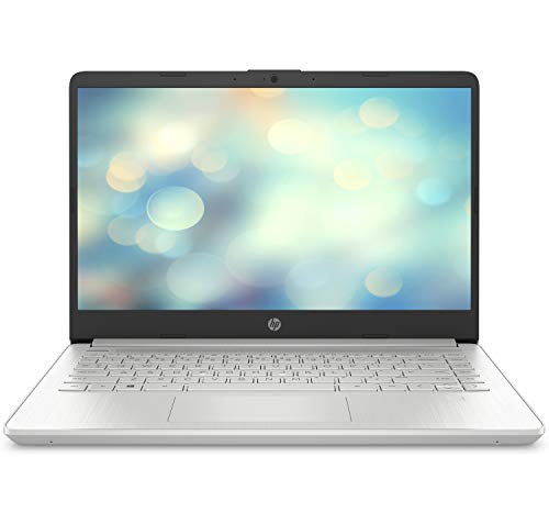 HP 14s-dq1014ns - Ordenador portátil de 14" FullHD (Intel Core i7-1065G7, 8GB RAM, 512GB SSD, tarjeta gráfica integrada, sin Sistema operativo) gris - Teclado QWERTY Español