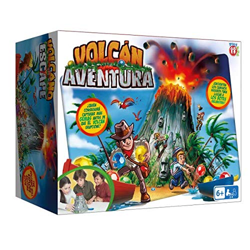 IMC Toys 96738IMIT Play Fun, Volcán Aventura, idioma Español