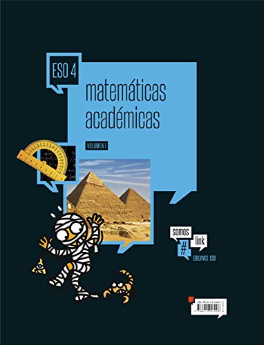 Matemáticas académicas 4.º ESO ( Tres Volumenes) (Somoslink) - 9788414003008