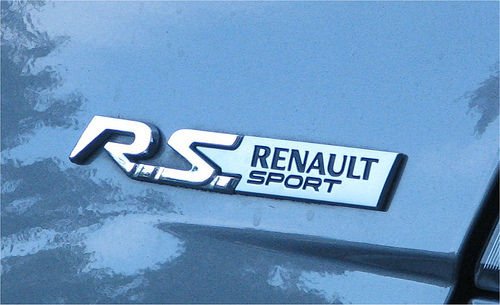 Renault Sport Badge adhesivo para Clio Megane Twingo RS 848908319r