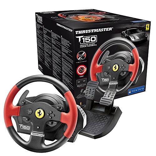 Thrustmaster T150 Ferrari Edition, Volante PS4 / PS3 / PC Force Feedback, Licencia Oficial Ferrari Thrustmaster T150 Ferrari Edition, Volante PS4 / PS3 / PC Force Feedback, Licencia Oficial Ferrari