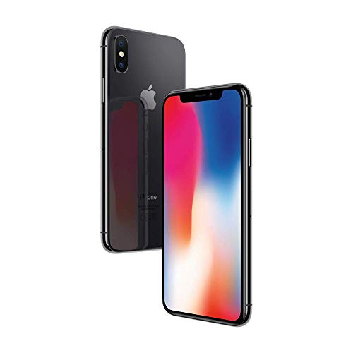 Apple iPhone X 256GB - Gris Espacial - Desbloqueado (Reacondicionado)