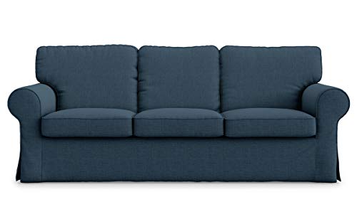 TLY Funda de sofá de 3 plazas de poliéster Ektorp Hecha para la Funda de sofá de 3 plazas IKEA Ektorp TLY Funda de sofá de 3 plazas de poliéster Ektorp Hecha para la Funda de sofá de 3 plazas IKEA Ektorp