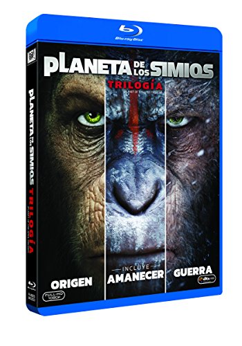 Trilogía Planeta De Los Simios Blu-Ray [Blu-ray]
