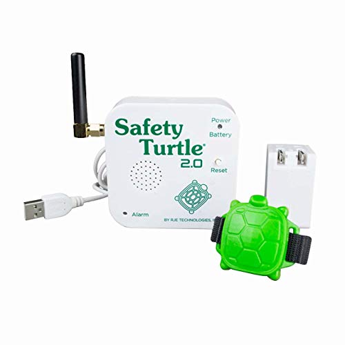 Alarme de Piscine Enfant - Kit Bracelet + Base réceptrice - Safety Turtle 2.0