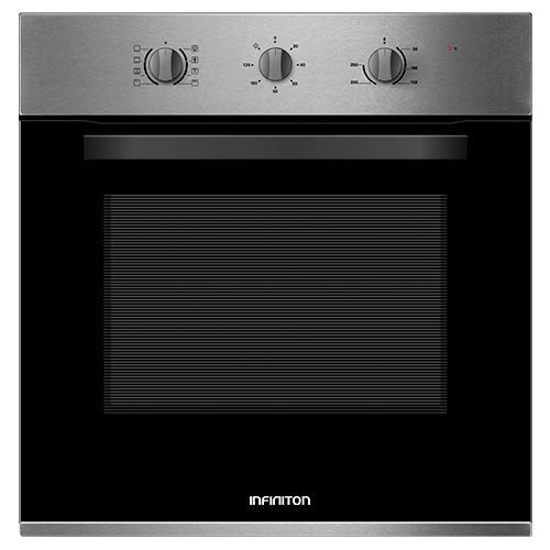 Horno MULTIFUNCION INFINITON CB6516 Negro 70L (8 Funciones, Doble acristalamiento, Potencia Maxima 3000W, Clase energetica A)