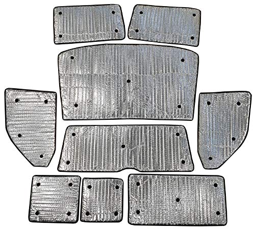 Summit SUM-1651 VW T5/T6 Calif LWB (Corte Trasero) (2005 –) Persianas térmicas de Acabado Premium Summit SUM-1651 VW T5/T6 Calif LWB (Corte Trasero) (2005 –) Persianas térmicas de Acabado Premium
