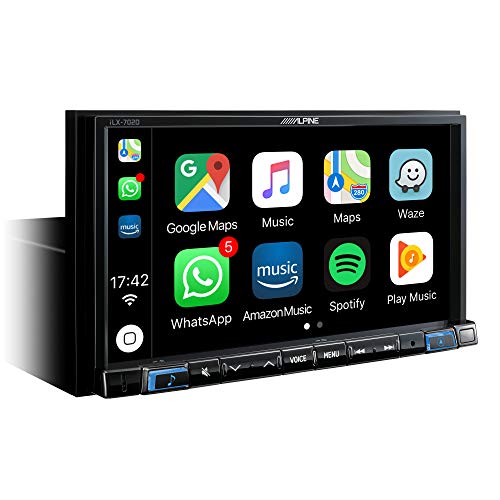 Alpine Navegador Multimedia ILX-702D Táctil 7", Dab+, Bluetooth, Hi-Res, Negro