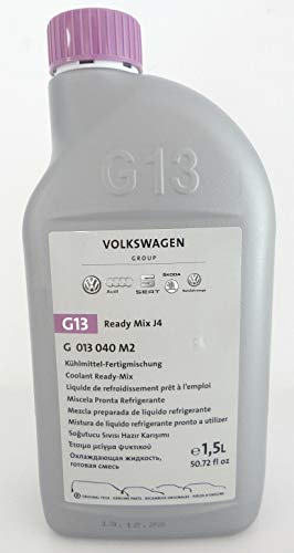 Volkswagen Líquido refrigerante Original G13 Botella de 1,5 Litro VW Audi Ready Mix J4