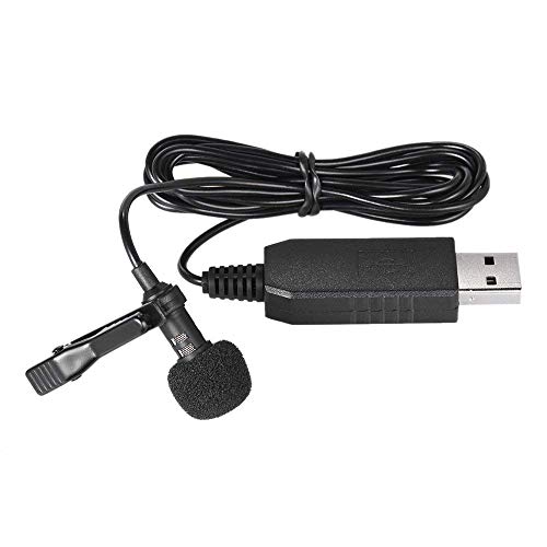 Andoer Mini Portátil Clip-On micrófono omnidireccional Estéreo USB Mic para PC Ordenador USB Mic