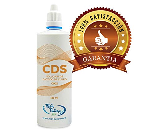 CDS, Solución de Dióxido de Cloro 3000 ppm 125 ml. Máxima pureza y calidad. Recién fabricado. Món Natura Line CDS, Solución de Dióxido de Cloro 3000 ppm 125 ml. Máxima pureza y calidad. Recién fabricado. Món Natura Line