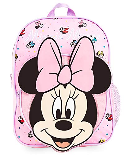 Disney Mochilas Escolares, Material Escolar para Niñas, Mochila Infantil con Minnie Mouse en Diseño 3D, Mochila Rosa de Gran Capacidad, Regalos Originales para Niñas Disney Mochilas Escolares, Material Escolar para Niñas, Mochila Infantil con Minnie Mouse en Diseño 3D, Mochila Rosa de Gran Capacidad, Regalos Originales para Niñas