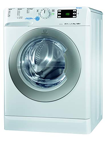 Lavadora de carga frontal Indesit XWE 101484X WSS EU de 10 Kg y 1.400 rpm Lavadora de carga frontal Indesit XWE 101484X WSS EU de 10 Kg y 1.400 rpm