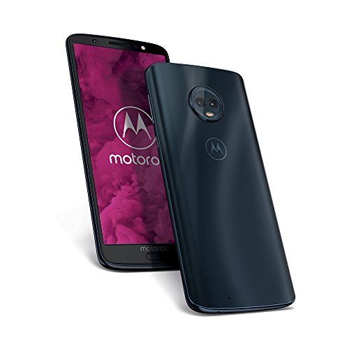 Motorola Moto G6 - Smartphone libre Android 9 ready (pantalla de 5.7’’, 4G, cámara de 12 MP, 4 GB de RAM, 64 GB, Dual Sim), color azul índigo - [Exclusivo Amazon]