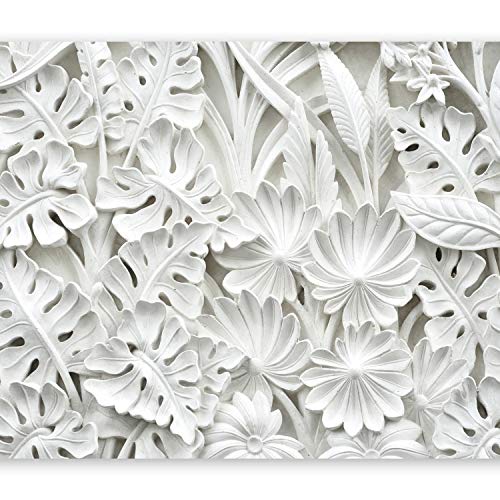 murando Fotomurales 400x280 cm XXL Papel pintado tejido no tejido Decoración de Pared decorativos Murales moderna Diseno Fotográfico blanco f-B-0038-a-a