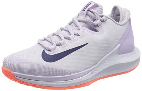 Nike W Nikecourt Air Zoom Zero HC, Zapatilla de Tenis para Mujer, Barely Grape Regency Purple BRT Mango Violet Mist White, 38 EU
