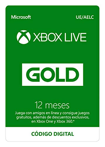 Suscripción Xbox Live Gold - 12 Meses | Xbox Live - Código de descarga Suscripción Xbox Live Gold - 12 Meses | Xbox Live - Código de descarga