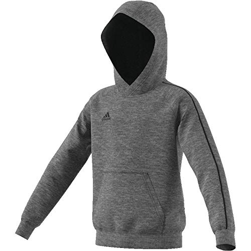 Adidas CV3429 Sudadera con Capucha, Unisex Niños, Gris (Dark Grey Heather/Black), 11-12 años (Talla del Fabricante: 152) Adidas CV3429 Sudadera con Capucha, Unisex Niños, Gris (Dark Grey Heather/Black), 11-12 años (Talla del Fabricante: 152)
