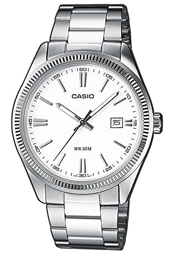 Casio Reloj Analogico para Hombre de Cuarzo con Correa en Acero Inoxidable MTP-1302PD-7A1VEF Casio Reloj Analogico para Hombre de Cuarzo con Correa en Acero Inoxidable MTP-1302PD-7A1VEF