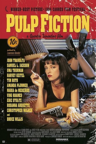 Grupo Erik Editores Poster Pulp Fiction