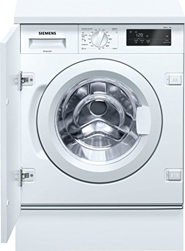 Lavadora de carga frontal integrable Siemens WI12W320ES de 8 Kg y 1.200 rpm Lavadora de carga frontal integrable Siemens WI12W320ES de 8 Kg y 1.200 rpm
