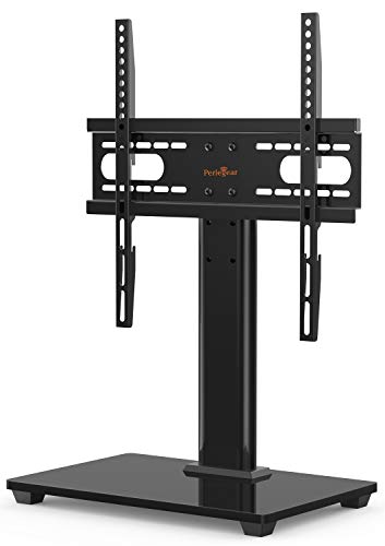 Perlegear Soporte para televisión de 26 – 55 Pulgadas, televisor o Monitor OLED, LCD, Plano y Curvo de hasta 40 kg, máx. VESA 400 x 400 mm