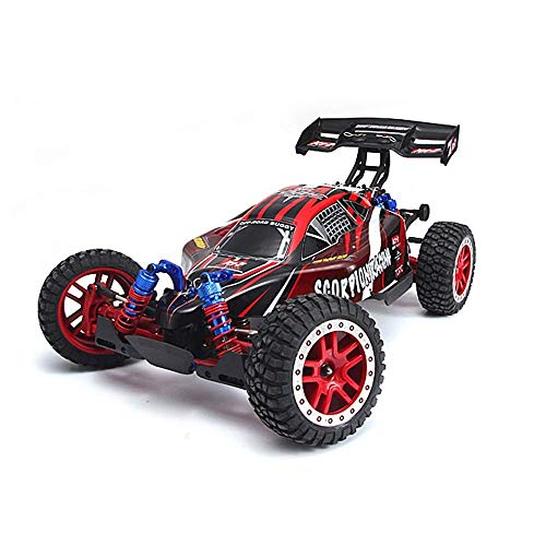 Sin escobillas del motor de control remoto RC Car Racing 60 km / alta velocidad 1/8 Escala 4WD RC Drift grande sin escobillas Rc coche teledirigido exclusivo de camiones de Colección Modelo (Color: Ro