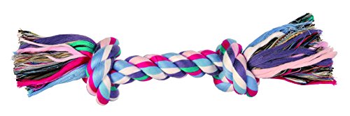 Trixie 3272 Cuerda de Juego, Algodón, Multicolor, 26 cm
