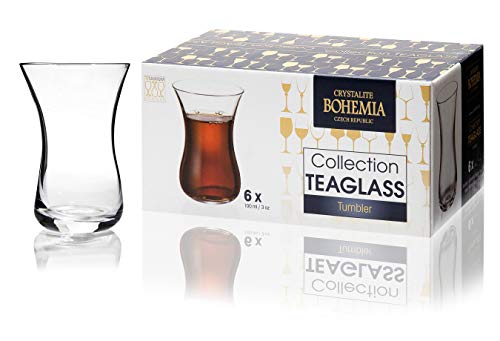 Vasos de vino – 100 ml – Juego de 6 piezas – Cristal Bohemia