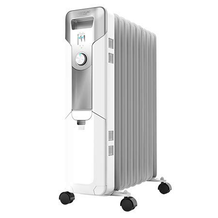 Cecotec Radiador de Aceite Ready Warm 5650 Space. 9 Módulos, Bajo Consumo, Termostato Regulable, 3 Niveles de Potencia, Sistema Antivuelco, Fácil Transporte, 2000 W Cecotec Radiador de Aceite Ready Warm 5650 Space. 9 Módulos, Bajo Consumo, Termostato Regulable, 3 Niveles de Potencia, Sistema Antivuelco, Fácil Transporte, 2000 W