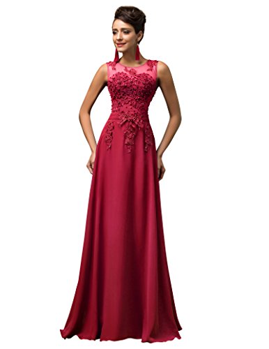 GRACE KARIN Vestidos Rojo Oscuro Vestido Juvenil Fiesta Boda Chica Estilo Coctel Talla 36 GRACE KARIN Vestidos Rojo Oscuro Vestido Juvenil Fiesta Boda Chica Estilo Coctel Talla 36