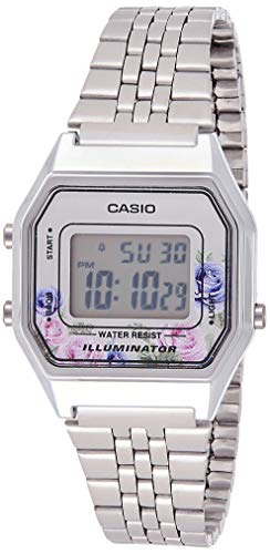 Casio Reloj Digital para Mujer de Cuarzo con Correa en Acero Inoxidable 4549526178528