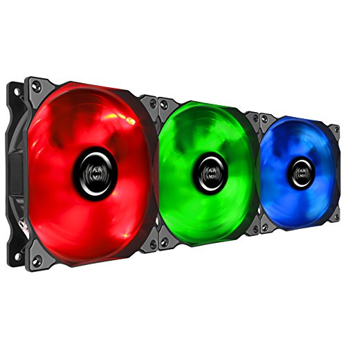 Mars Gaming MFRGBKIT, pack 3 ventiladores para PC, iluminación LED RGB, 13 aspas Mars Gaming MFRGBKIT, pack 3 ventiladores para PC, iluminación LED RGB, 13 aspas