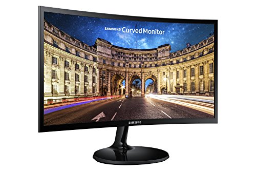 Samsung C24F390 - Monitor Curvo de 24'' (Full HD, 4 ms, 60 Hz, FreeSync, Flicker-Free, LED, VA, 16:9, 3000:1, 1800R, 250 cd/m², HDMI, Base Redonda) Negro Samsung C24F390 - Monitor Curvo de 24'' (Full HD, 4 ms, 60 Hz, FreeSync, Flicker-Free, LED, VA, 16:9, 3000:1, 1800R, 250 cd/m², HDMI, Base Redonda) Negro