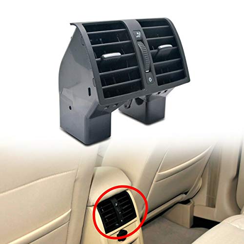 MASO Rejillas de Aire Acondicionado para el salpicadero de la Consola Central Trasera para VW Touran Caddy 2004 – 2015