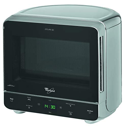 Whirlpool MAX 34 SL - Microondas (13 litros, 700 W, sistema 3D), color plateado Whirlpool MAX 34 SL - Microondas (13 litros, 700 W, sistema 3D), color plateado