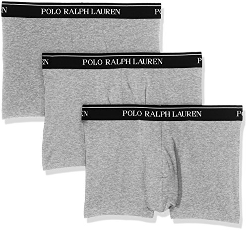 POLO RALPH LAUREN de los hombres pantalones cortos 3-Pack, clásico del tronco - Gris / Negro: : XX-Large