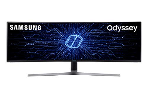 Samsung C49HG90DMU – Monitor Curvo Gaming 49” (QLED, 2 x Full HD, 32:9, 144 Hz, 1 ms, HDR, 3000:1, 1800R, FreeSync)