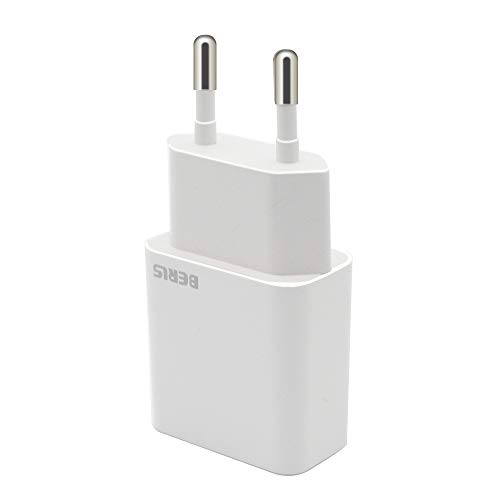 BERLS Cargador USB (5V/2A) para Apple iPod, iPhone, iPad, Samsung Galaxy, Sony, HTC, Nokia, Huawei, ASUS, Motorola, Blackberry… BERLS Cargador USB (5V/2A) para Apple iPod, iPhone, iPad, Samsung Galaxy, Sony, HTC, Nokia, Huawei, ASUS, Motorola, Blackberry…
