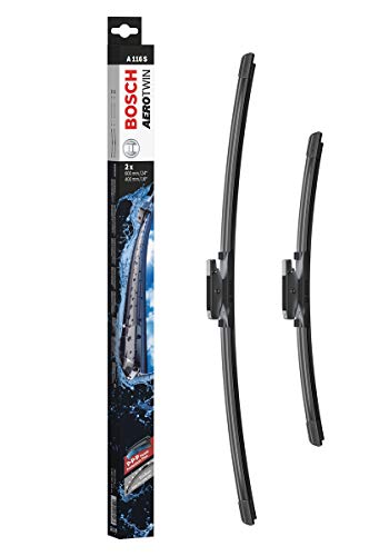 Bosch 3 397 007 116 Escobilla limpiaparabrisas Aerotwin A116S, Longitud: 600/400 mm-1 Juego para el Parabrisas (Frontal), Negro Bosch 3 397 007 116 Escobilla limpiaparabrisas Aerotwin A116S, Longitud: 600/400 mm-1 Juego para el Parabrisas (Frontal), Negro