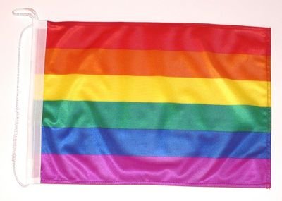 Lancha Bandera de arco iris Bandera nuevo Bandera