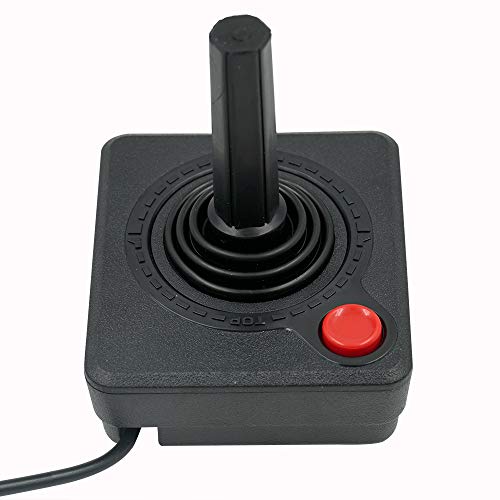 Mcbazel Retro Classic Controller Gamepad Joystick Repuesto para la Consola Atari 2600 - Negro