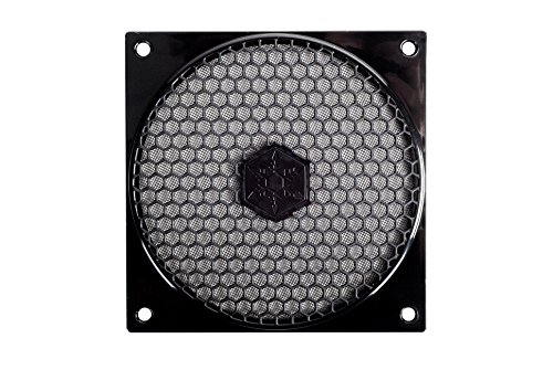 SilverStone SST-FF121B - Rejilla para ventilador de 120mm y filtro de polvo, negro SilverStone SST-FF121B - Rejilla para ventilador de 120mm y filtro de polvo, negro