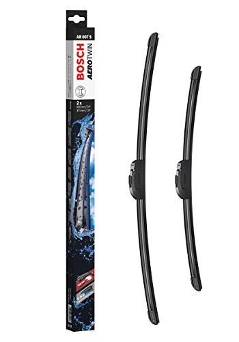 Escobilla limpiaparabrisas Bosch Aerotwin AR607S, Longitud: 600mm/475mm – 1 juego para el parabrisas (frontal)